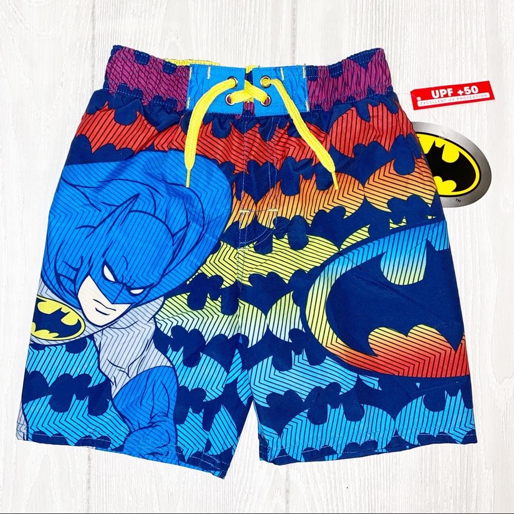 DC Comics Batman Swim Trunks Boys